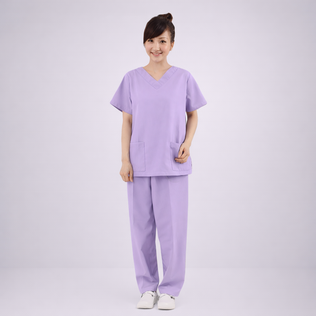 S15淺紫刷手服