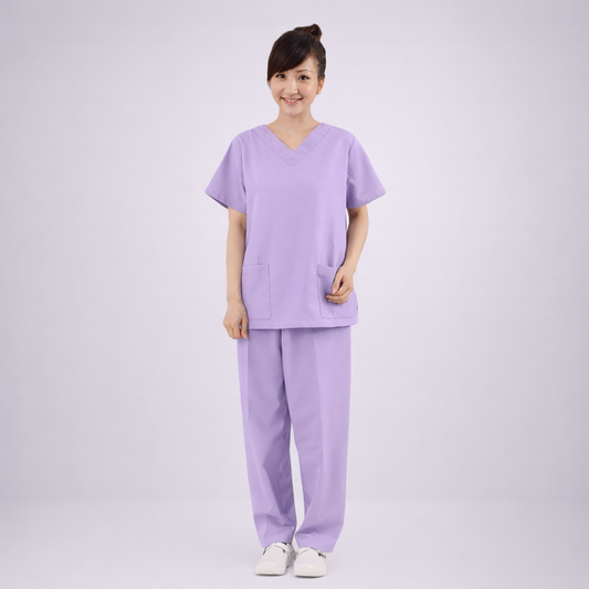 S15淺紫刷手服