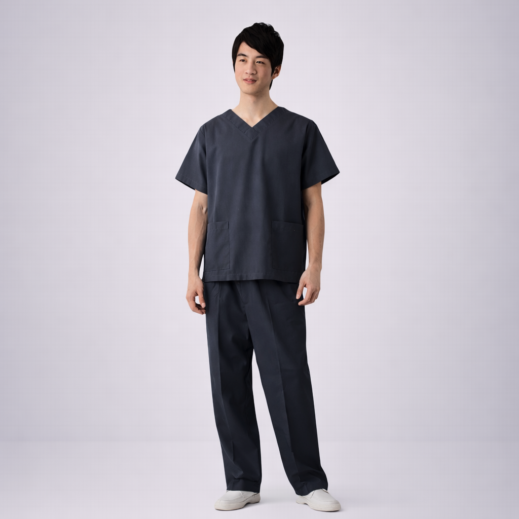 S17鐵灰刷手服